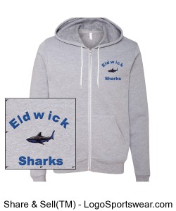 Embroidered Full Zip-Up Design Zoom